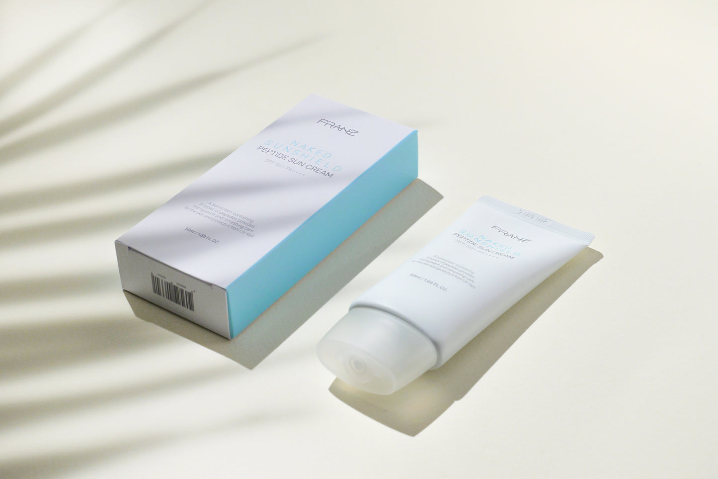 [FRANZ] Naked Sunshield Peptide Sun Cream (50ml)