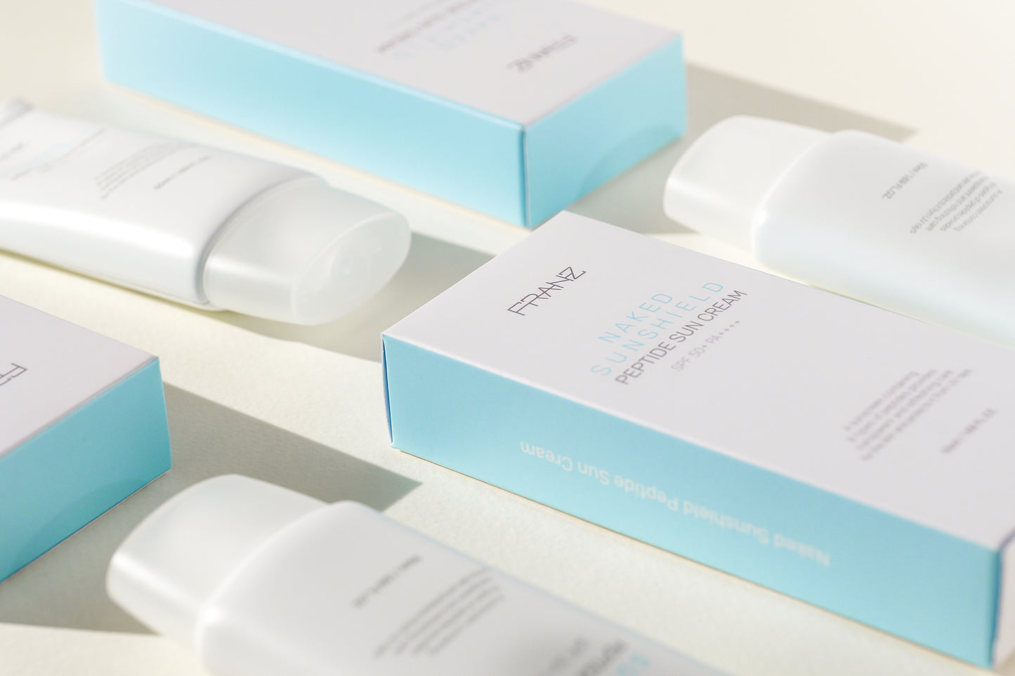 [FRANZ] Naked Sunshield Peptide Sun Cream (50ml)