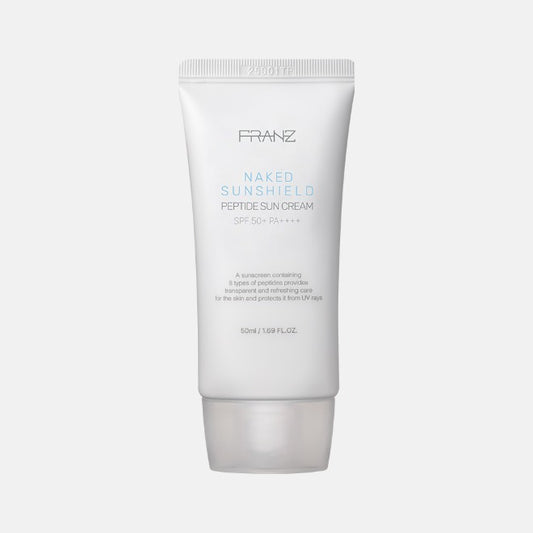 [FRANZ] Naked Sunshield Peptide Sun Cream (50ml)