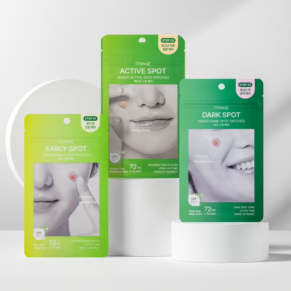 [FRANZ] Trouble Cycle Care SET (MELI-CICA Trouble Control Toner + 3 Spots Patch)